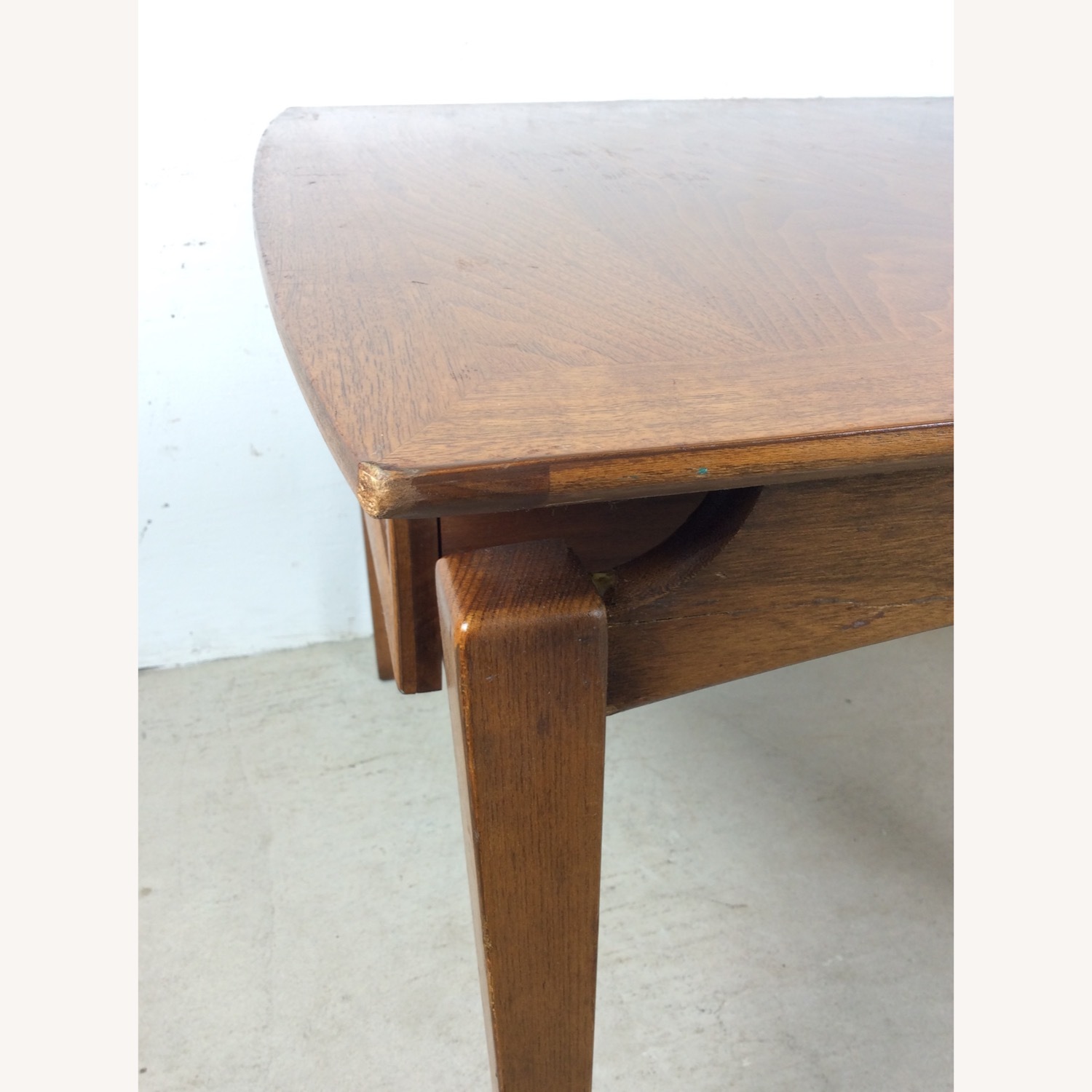 Pair of MCM End Tables with Drawer by Lane - image-25