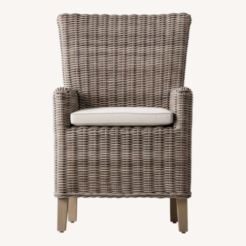 Used Restoration Hardware Provence High Back Arm Chair for sale on AptDeco