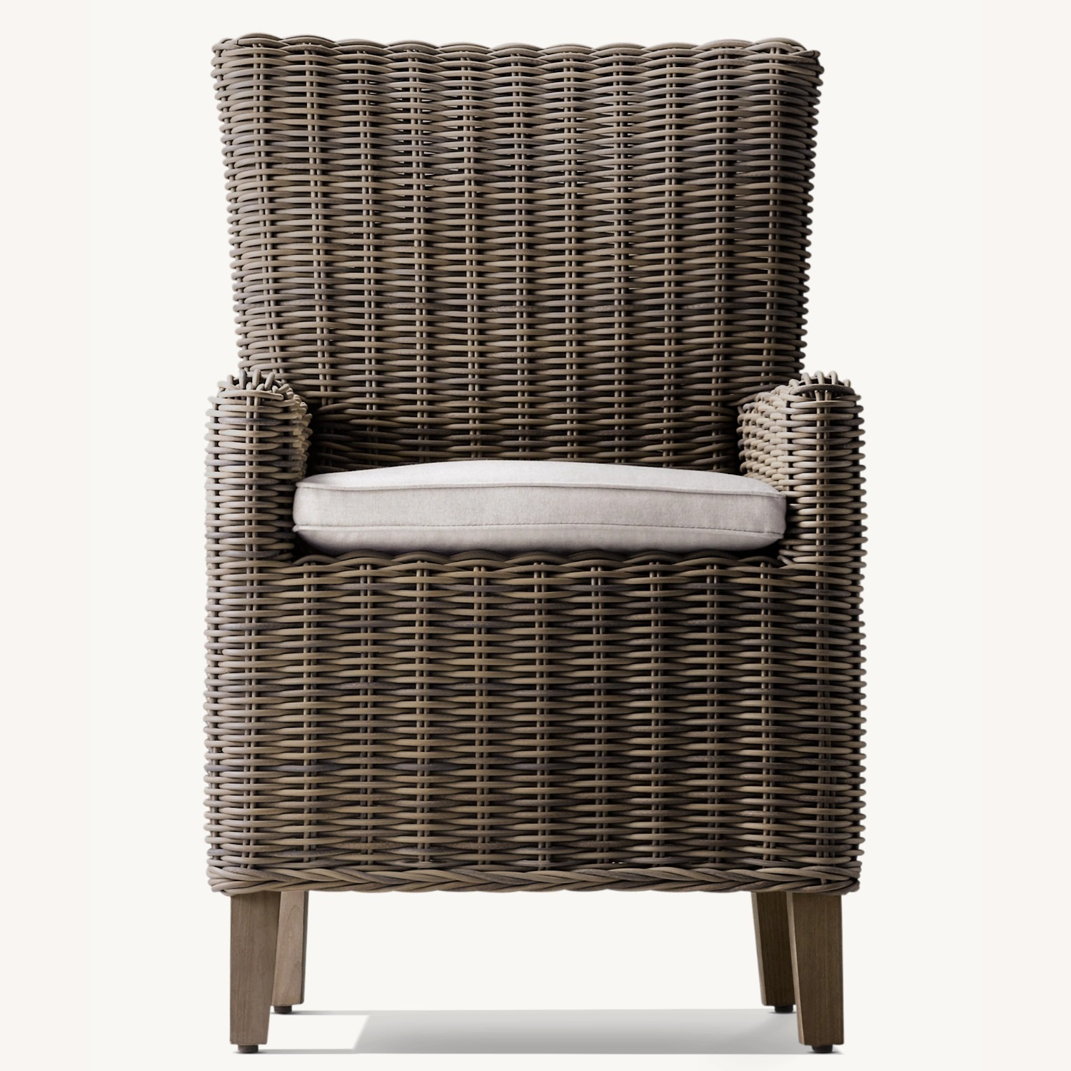Restoration Hardware Provence High Back Arm Chair - image-2