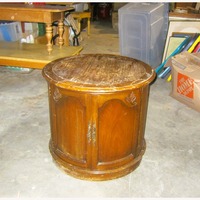 60'S Round Occasional Table