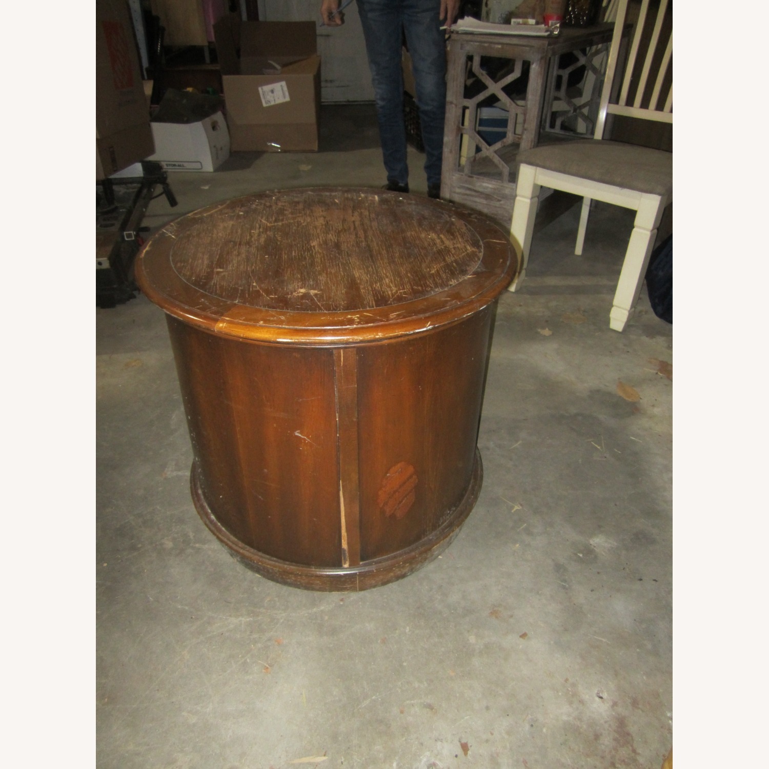 60'S Round Occasional Table - image-5