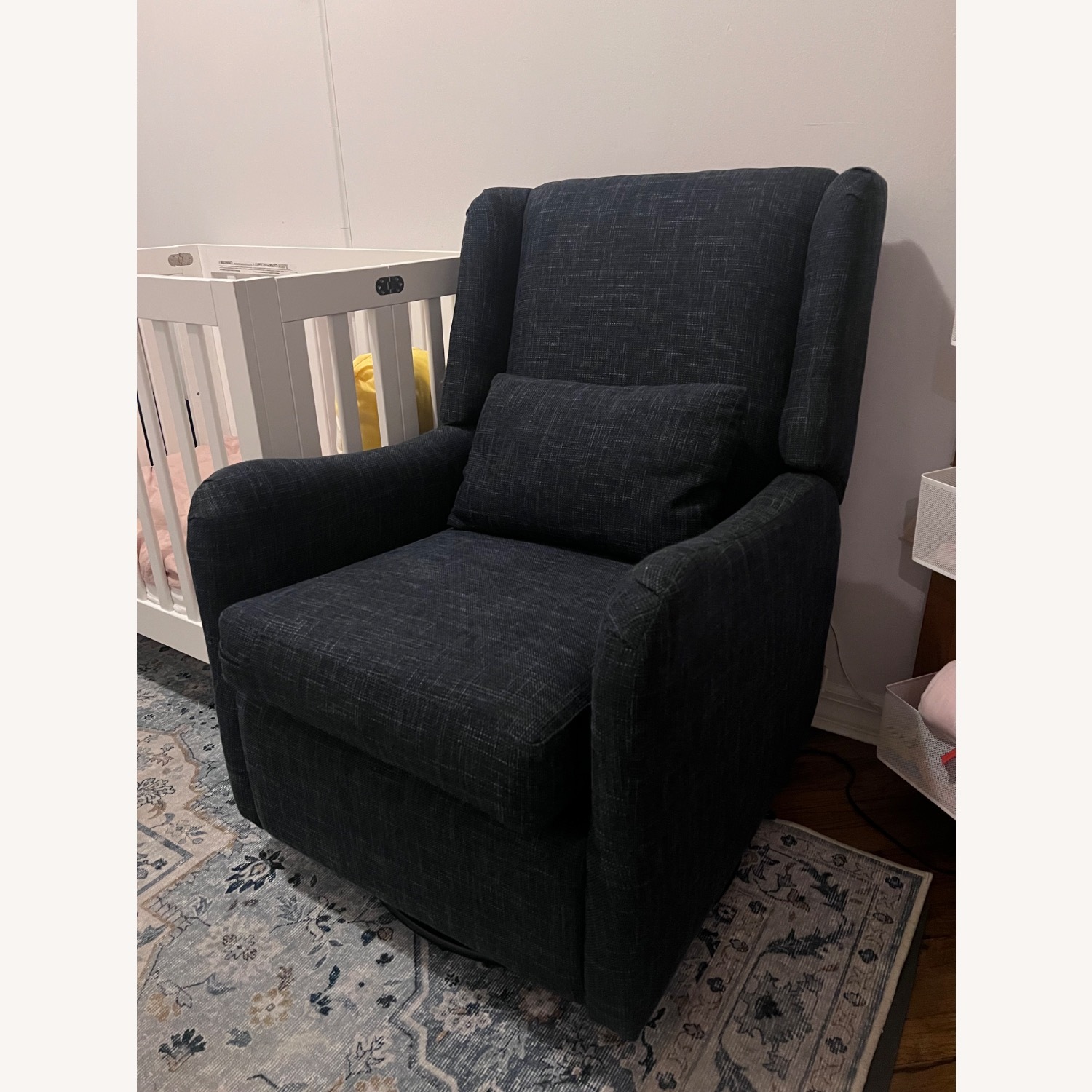 Pottery Barn Merced Power Recliner in Navy - image-1
