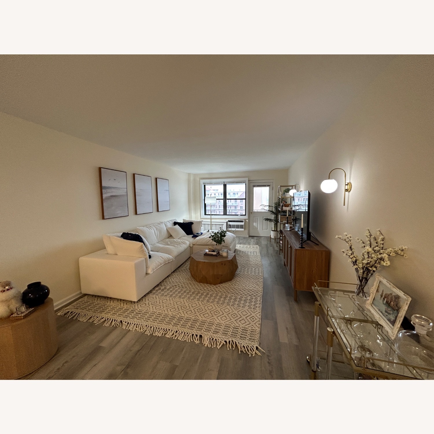 Framed Wall Art - Set of 3 Beachside Landscape - image-3