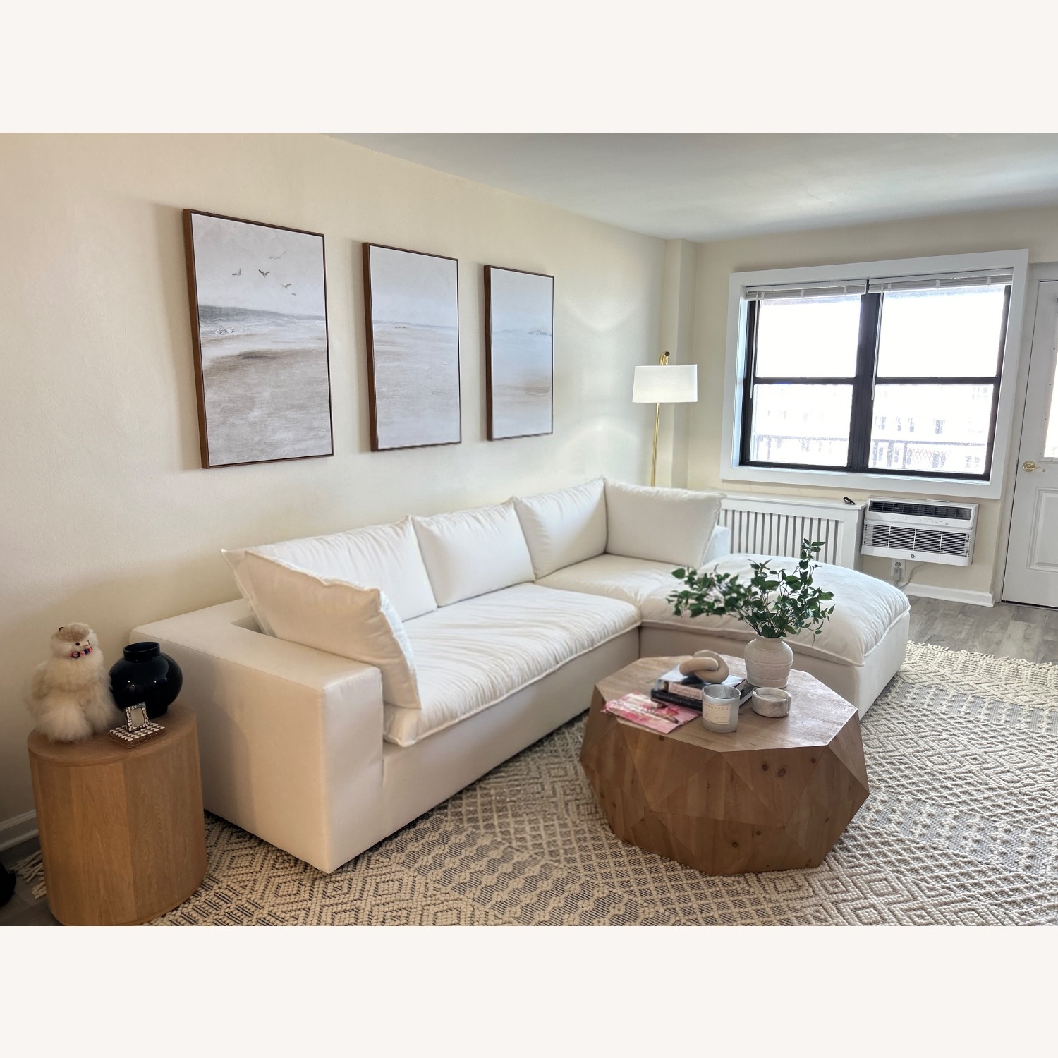 Framed Wall Art - Set of 3 Beachside Landscape - image-2