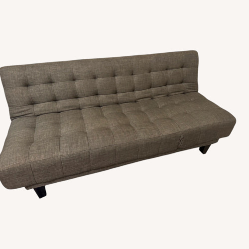 Used Bob's Discount Furniture Dark Gray Futon for sale on AptDeco