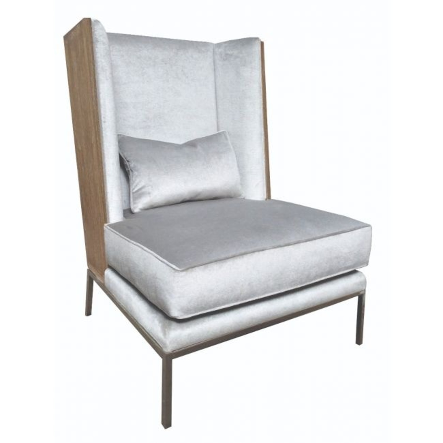 Oly Studio James Light Gray Accent Chairs - image-3