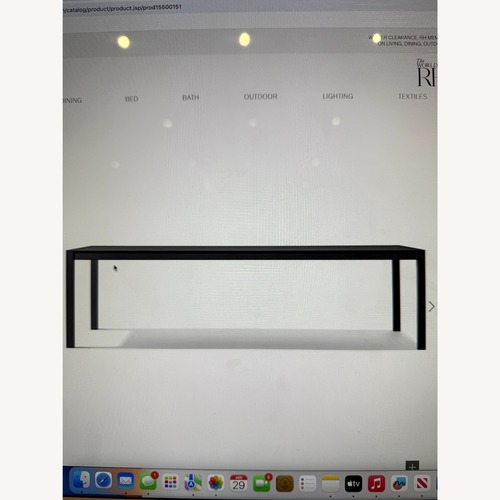 Used Restoration Hardware Aegean 84" Dining Table for sale on AptDeco