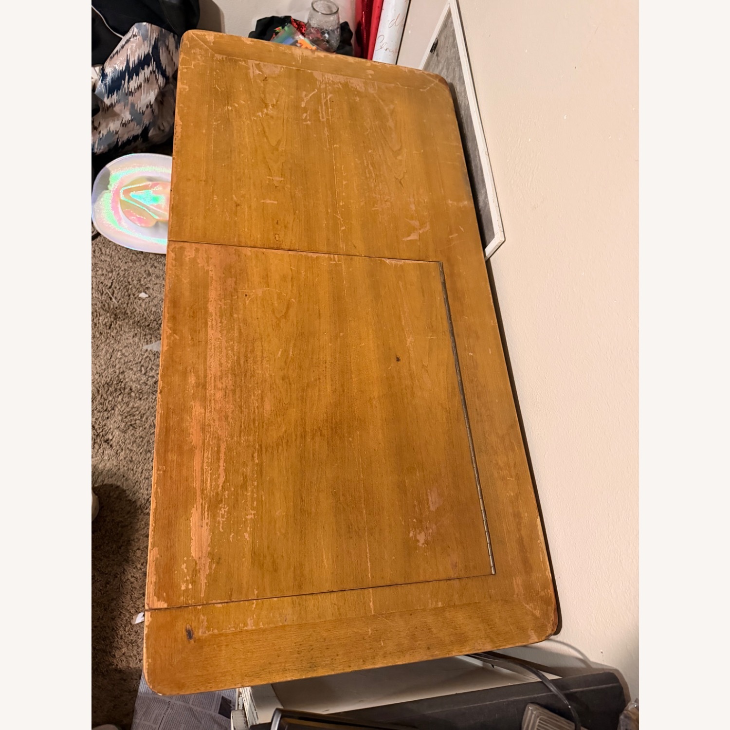 John Widdicomb Light Brown Desk - image-3