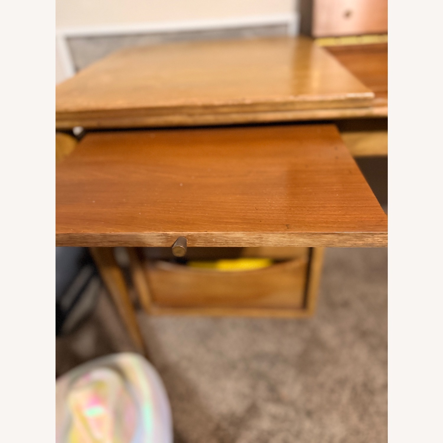 John Widdicomb Light Brown Desk - image-8