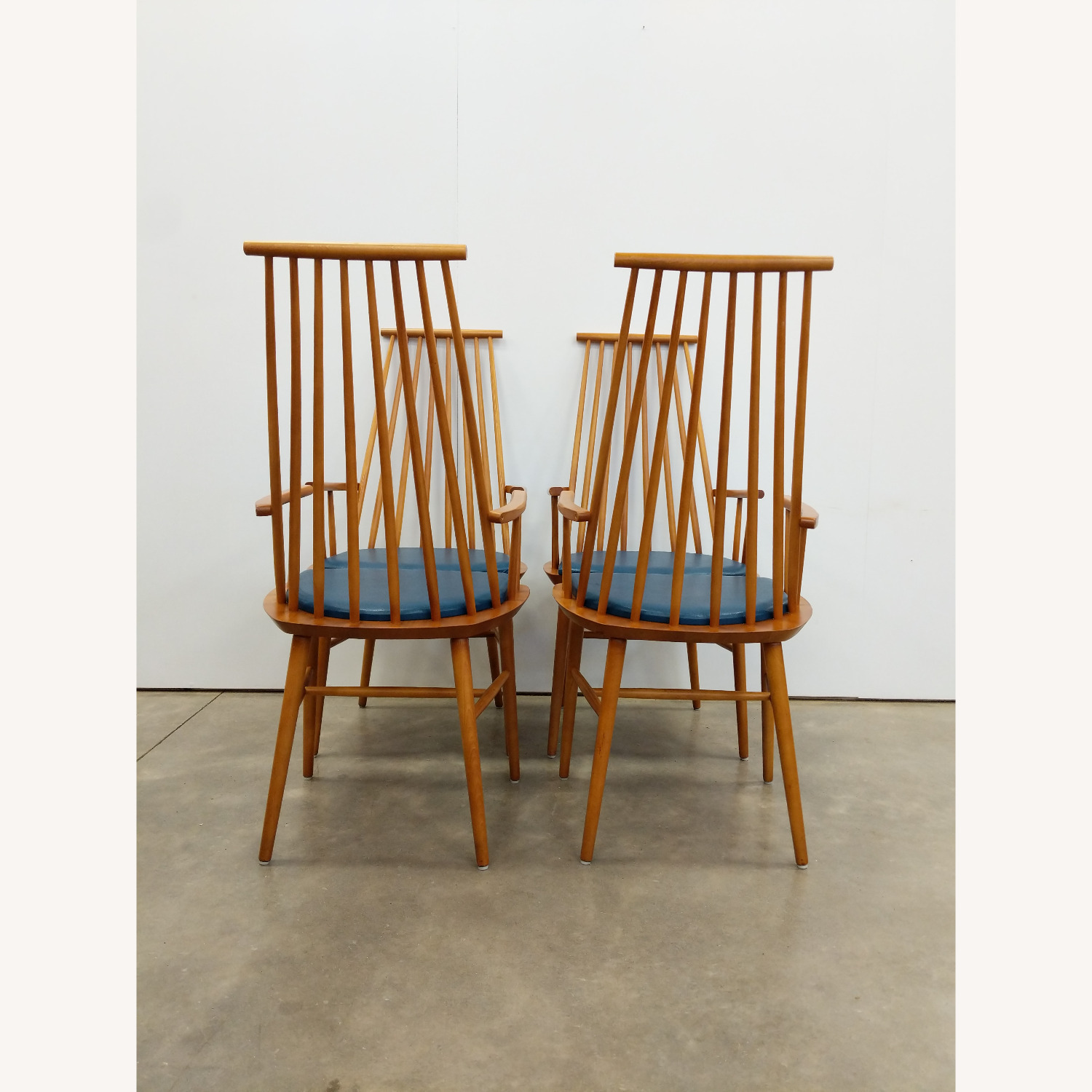 Set of 4 Vintage Danish Modern Armchairs - image-2