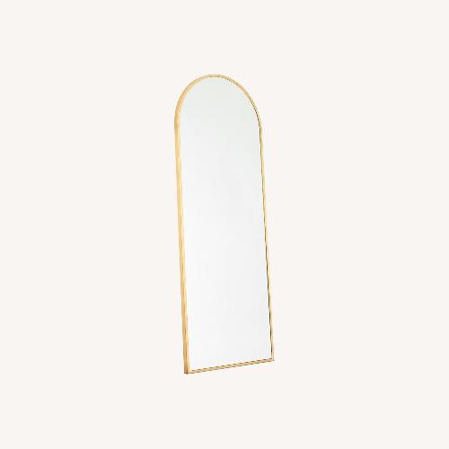 Used West Elm Metal Frame Arched Floor Mirror for sale on AptDeco