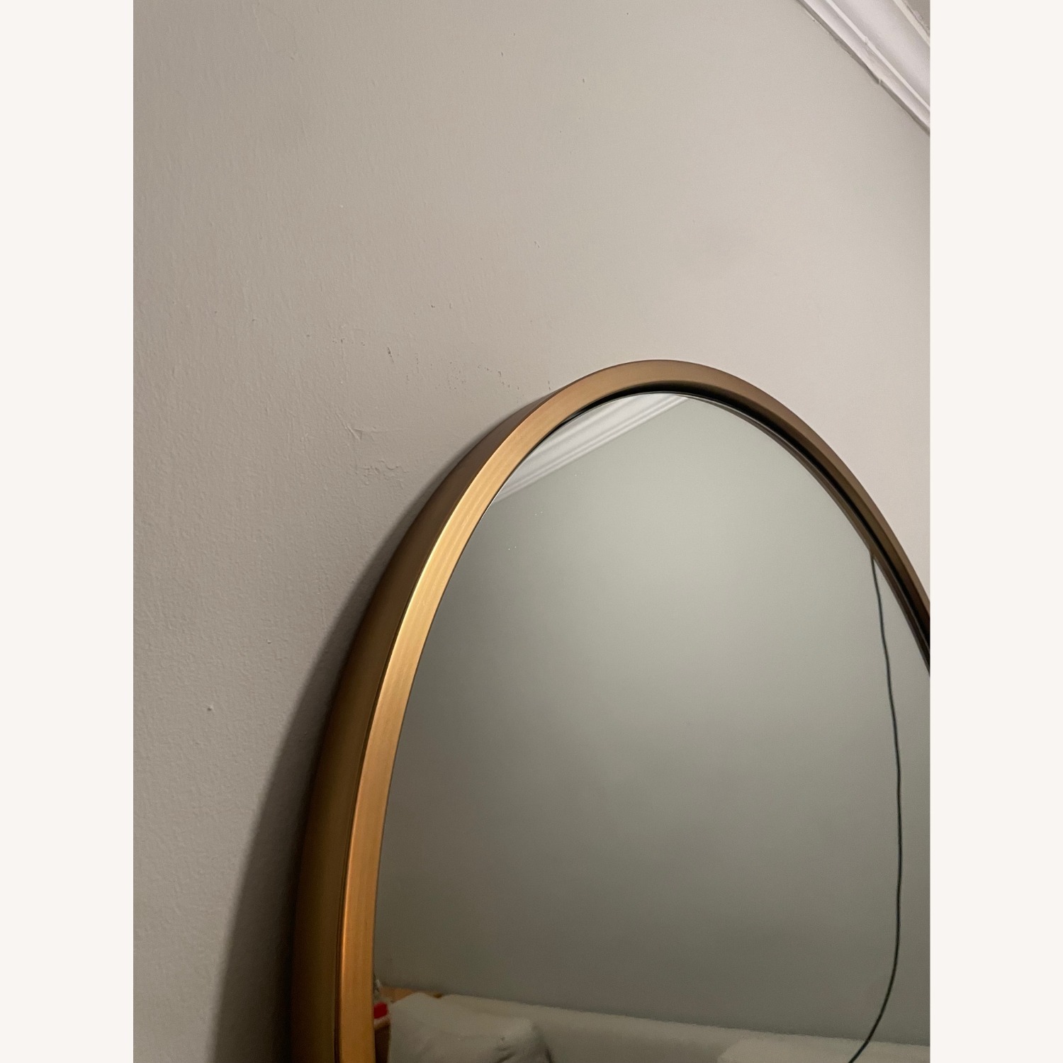 West Elm Metal Frame Arched Floor Mirror - image-3