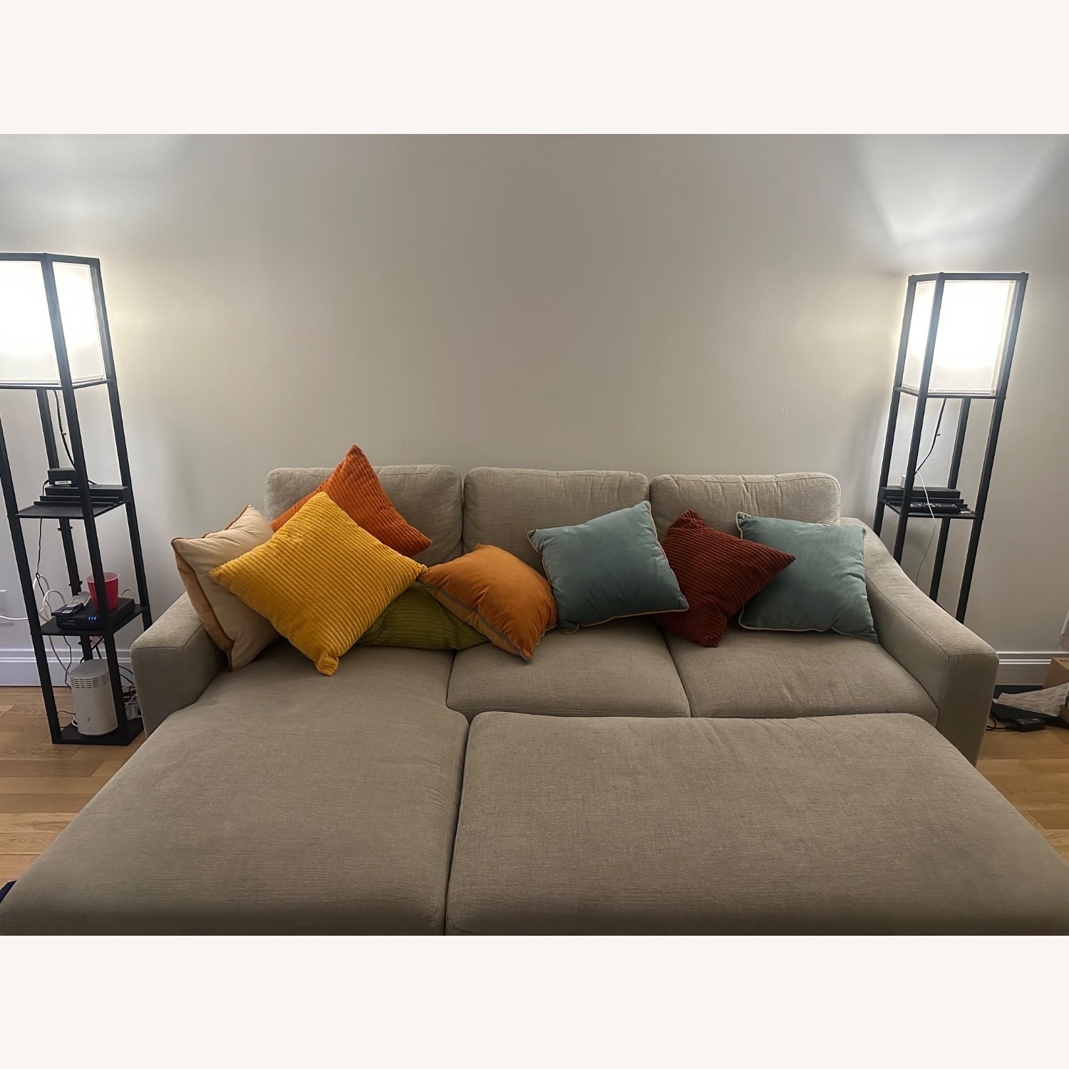 Light Brown 3+ Piece Sectional - image-1