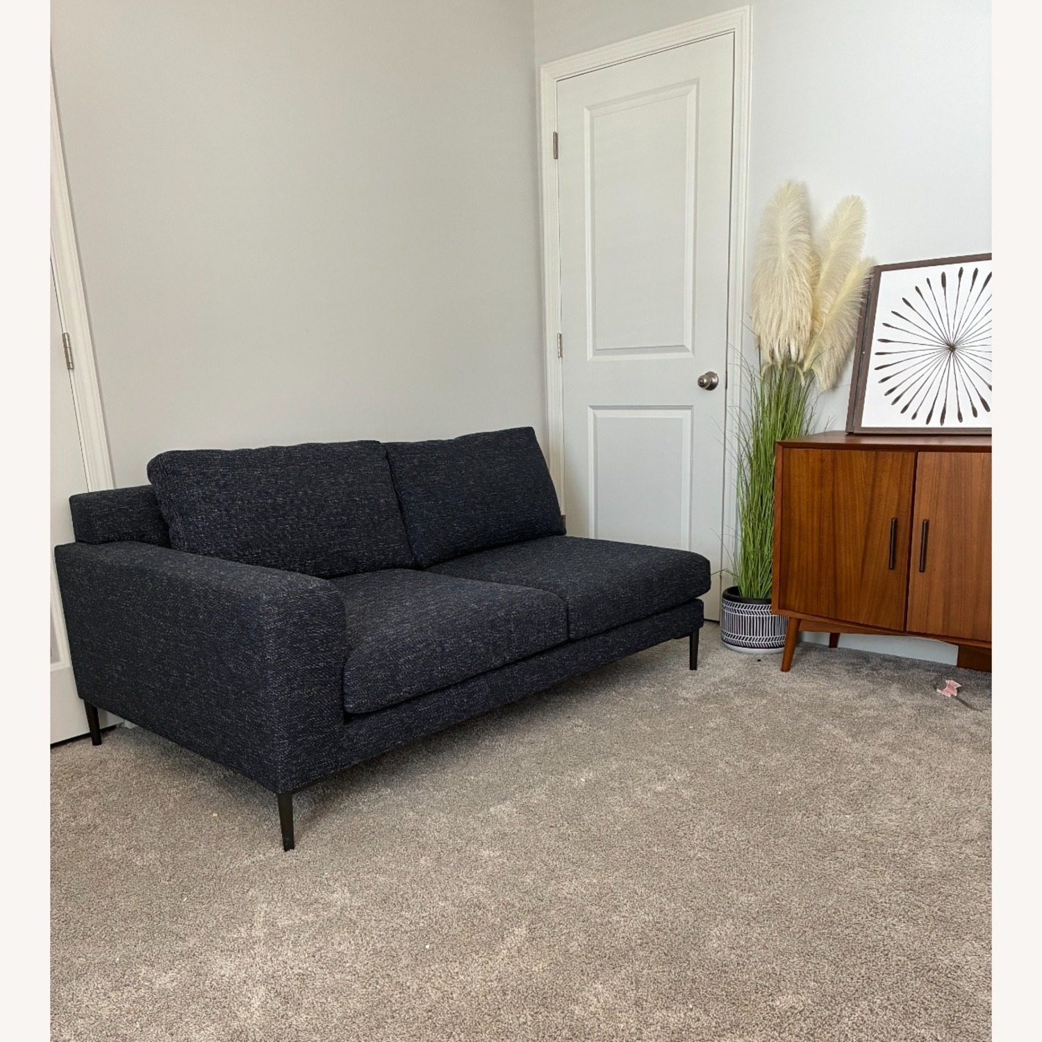 West Elm Harper Midnight Deco Weave Sectional Sofa - image-6