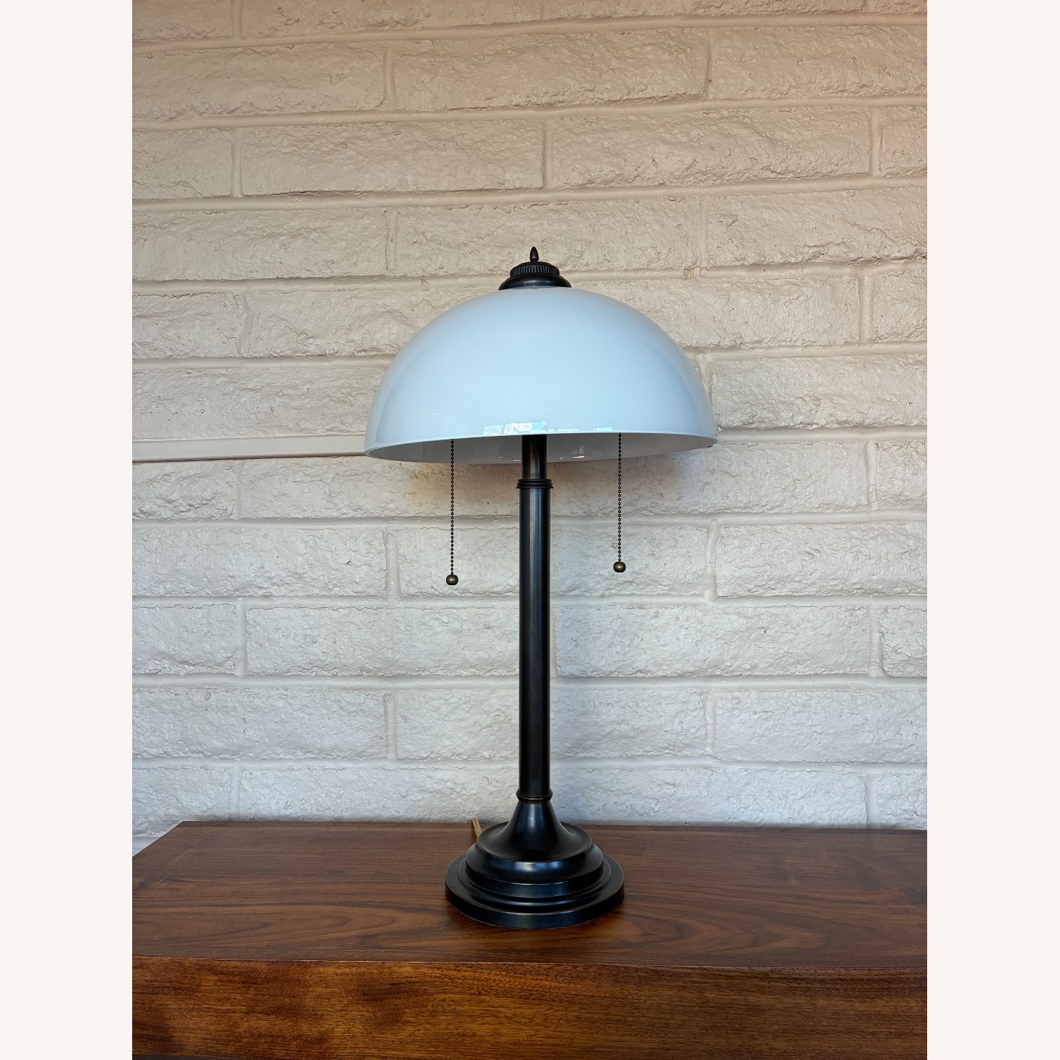Restoration Hardware Mushroom Table Lamp - image-4