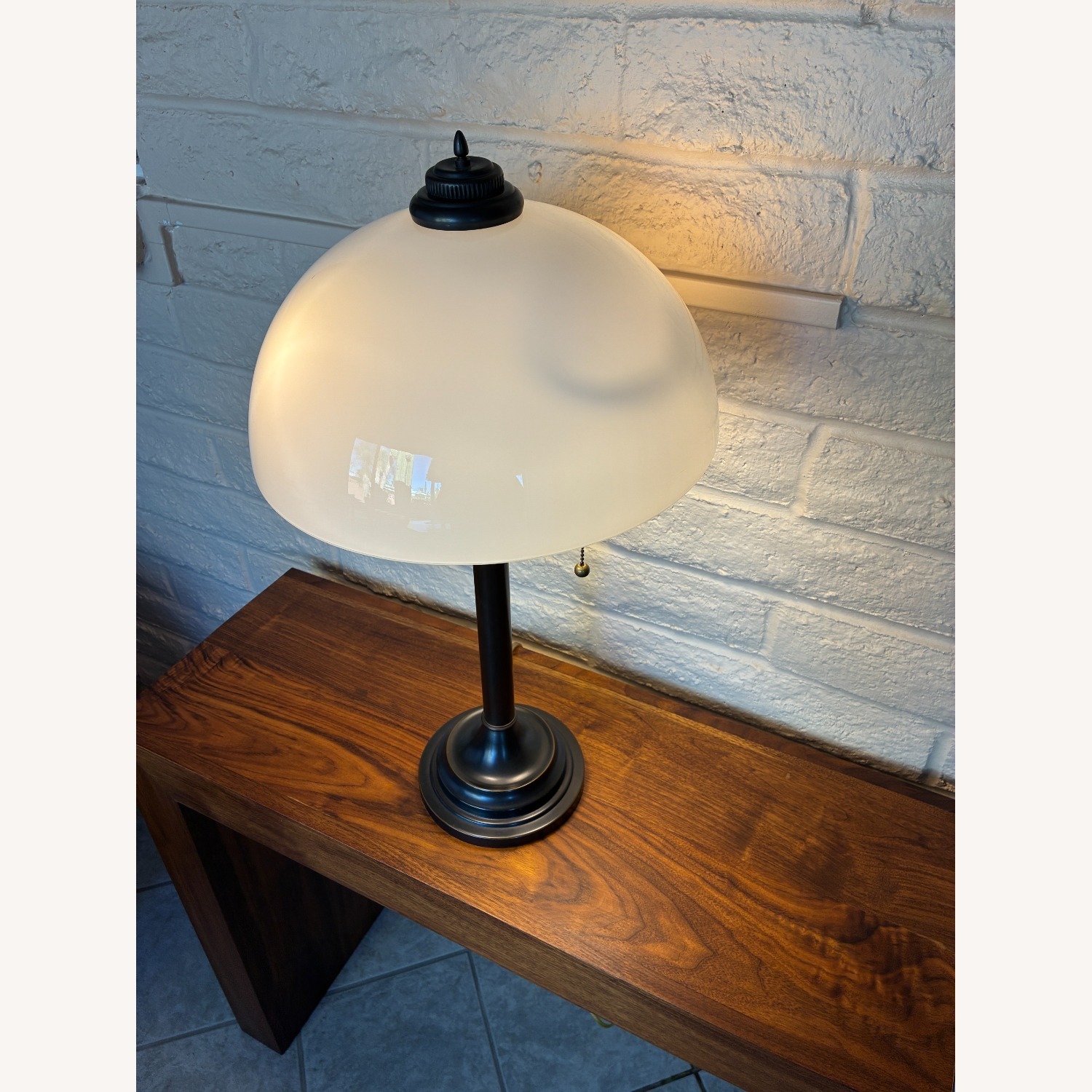 Restoration Hardware Mushroom Table Lamp - image-3