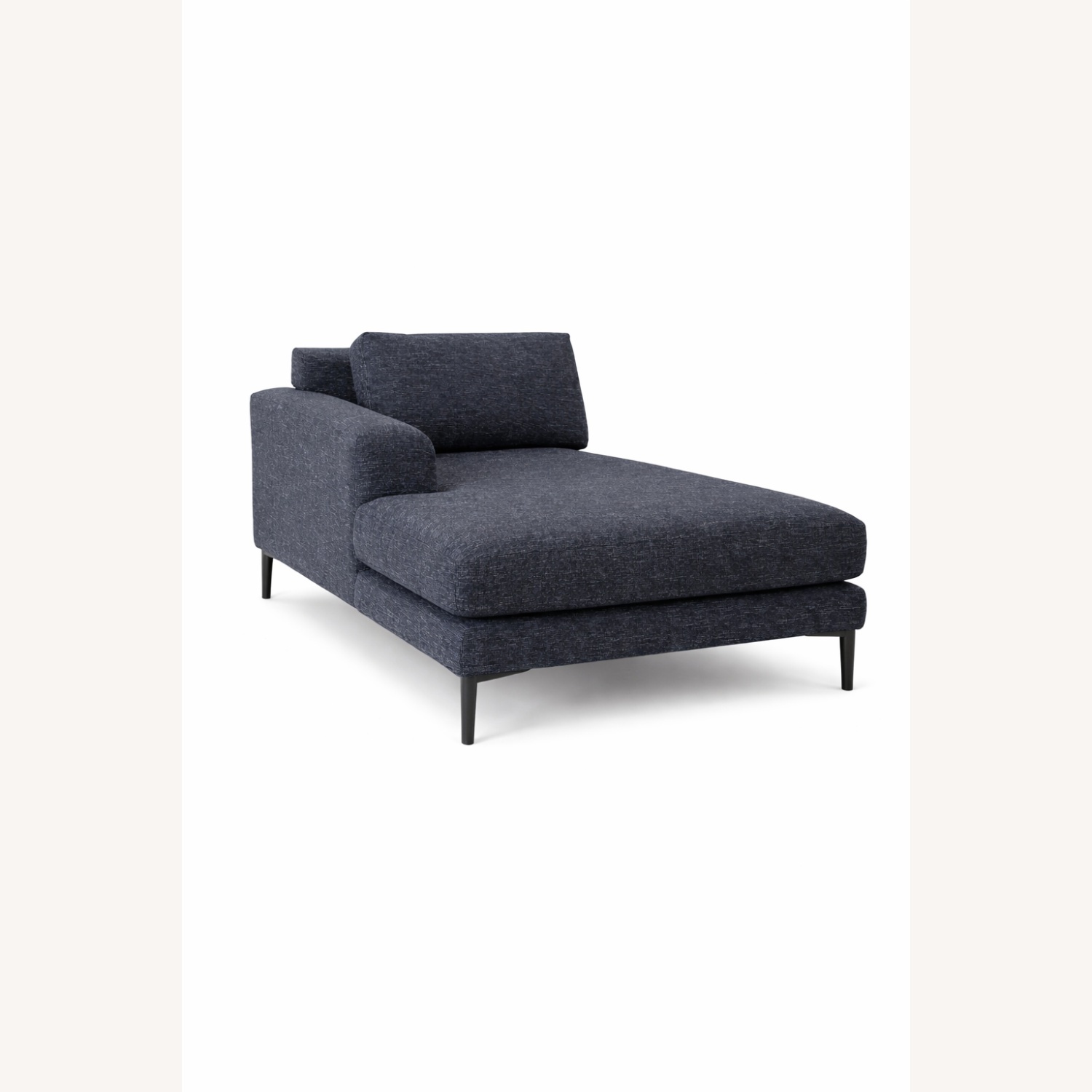 West Elm Harper Blue Fabric 2 Piece Sectional - image-12