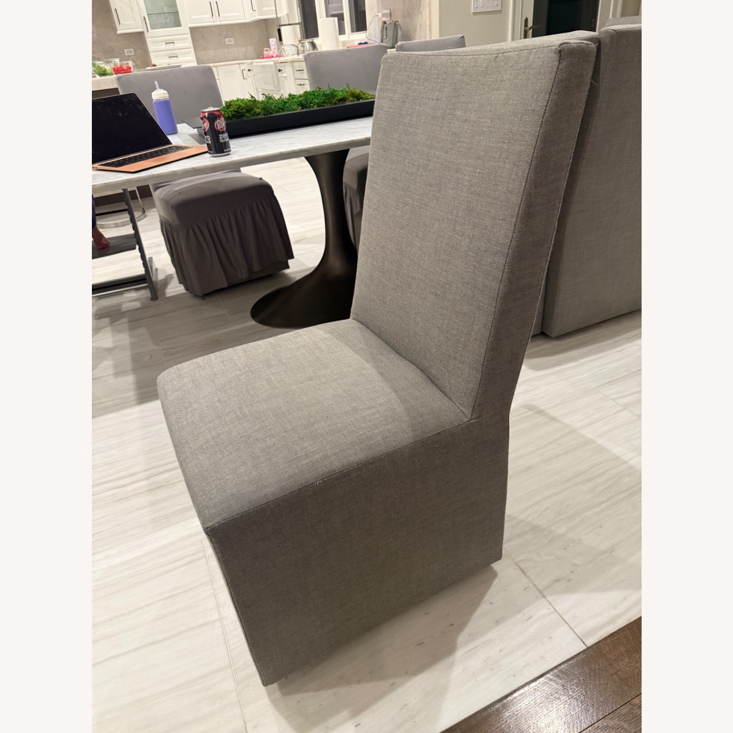 Restoration Hardware Ellison High-Back Fabric Dining Side Chairs - image-5