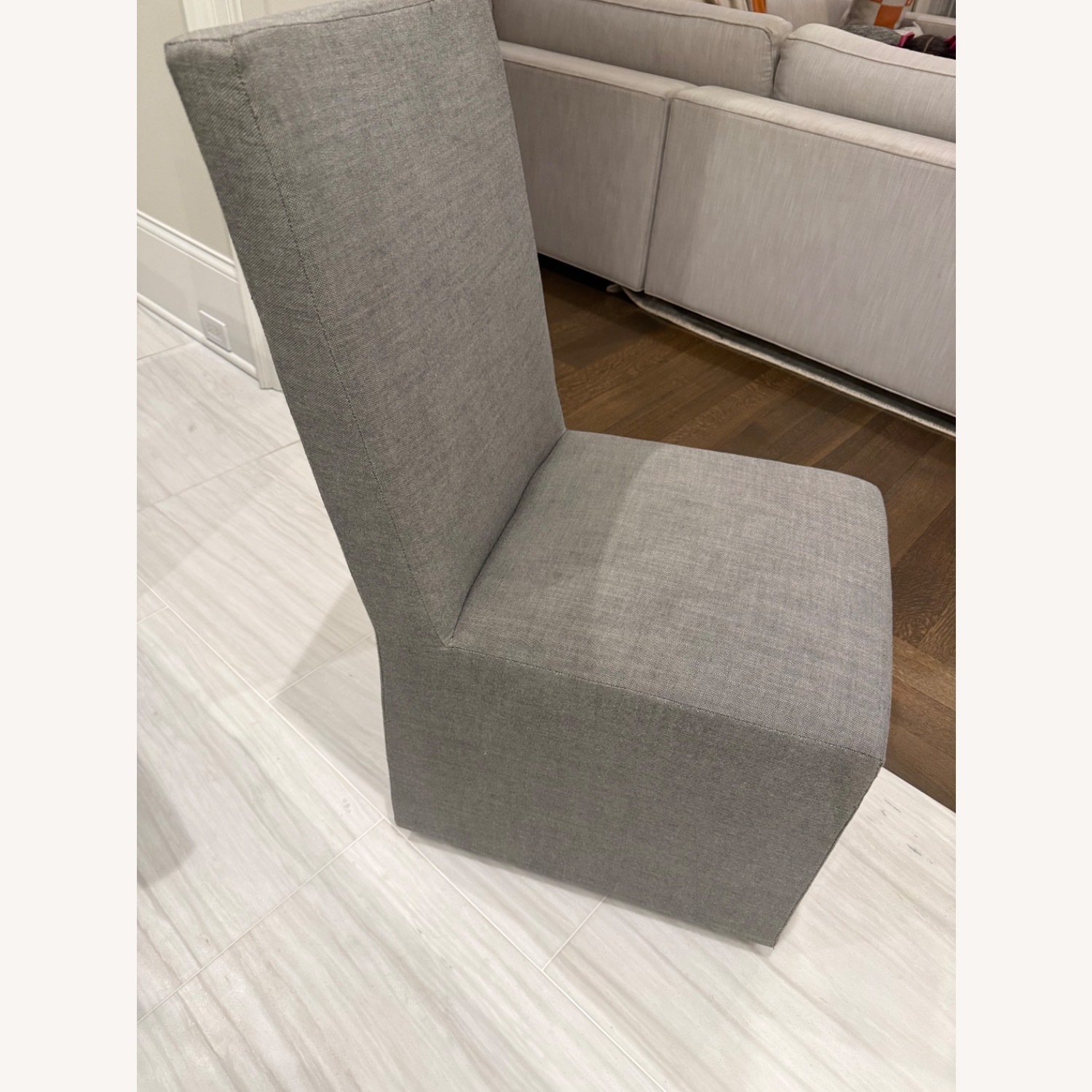 Restoration Hardware Ellison High-Back Fabric Dining Side Chairs - image-4