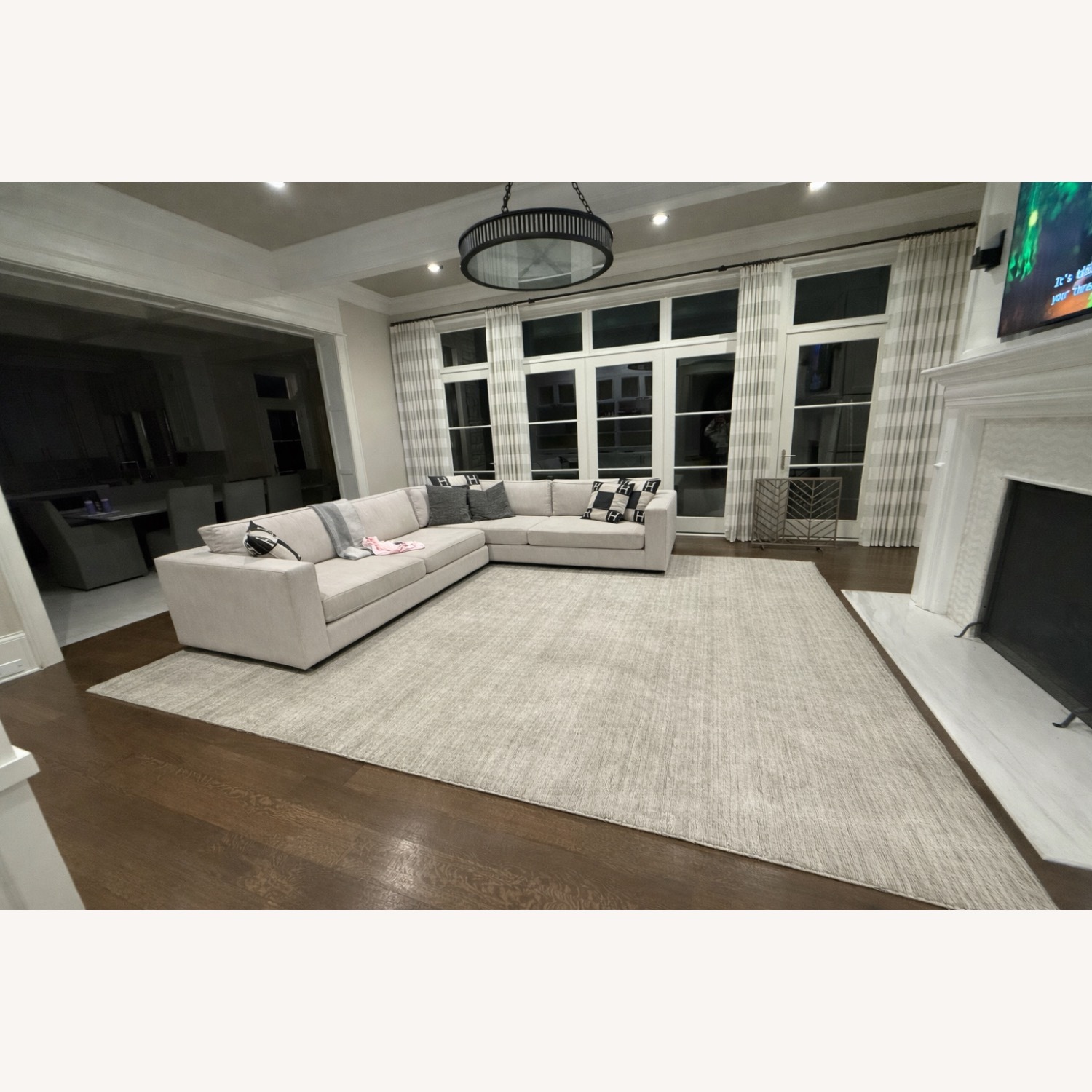 Restoration Hardware Maxwell Natural 2 Piece Sectional - image-1