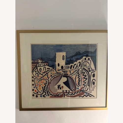Used Pablo Picasso Framed Print Wall Art for sale on AptDeco