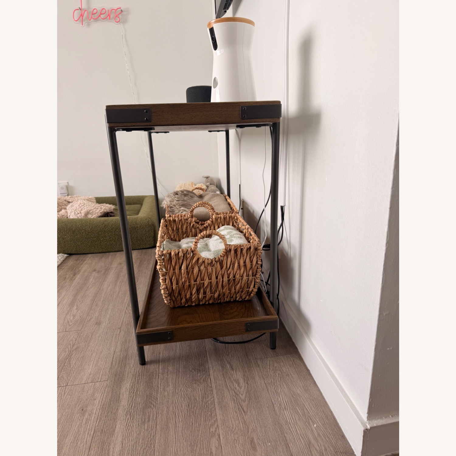 Wayfair Sand & Stable Dark Brown Media Storage - image-4