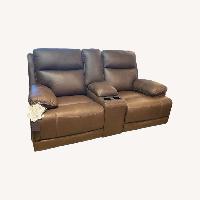Leather VonRyan Tobacco Power Reclining