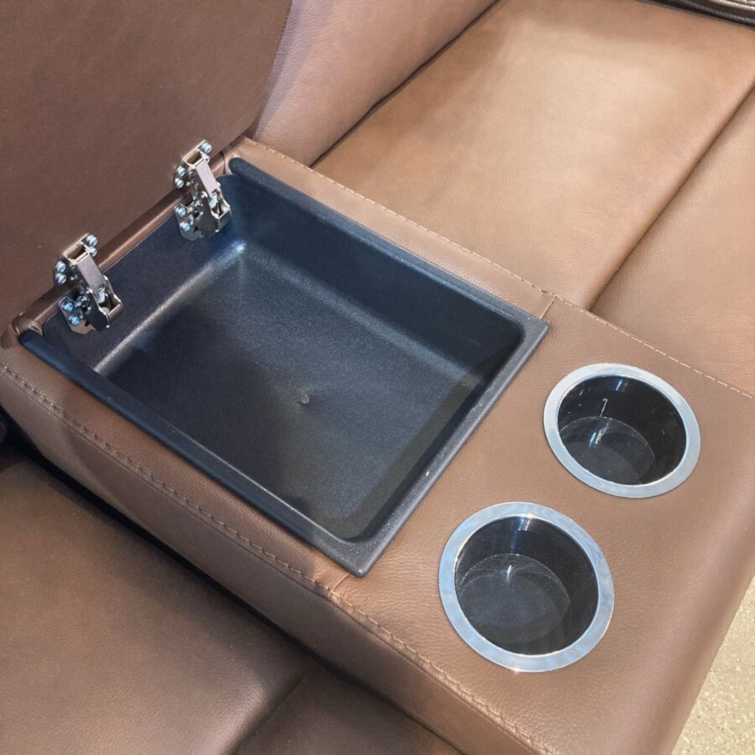 Leather VonRyan Tobacco Power Reclining - image-5