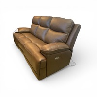 Leather VonRyan Tobacco Power Reclining Sofa