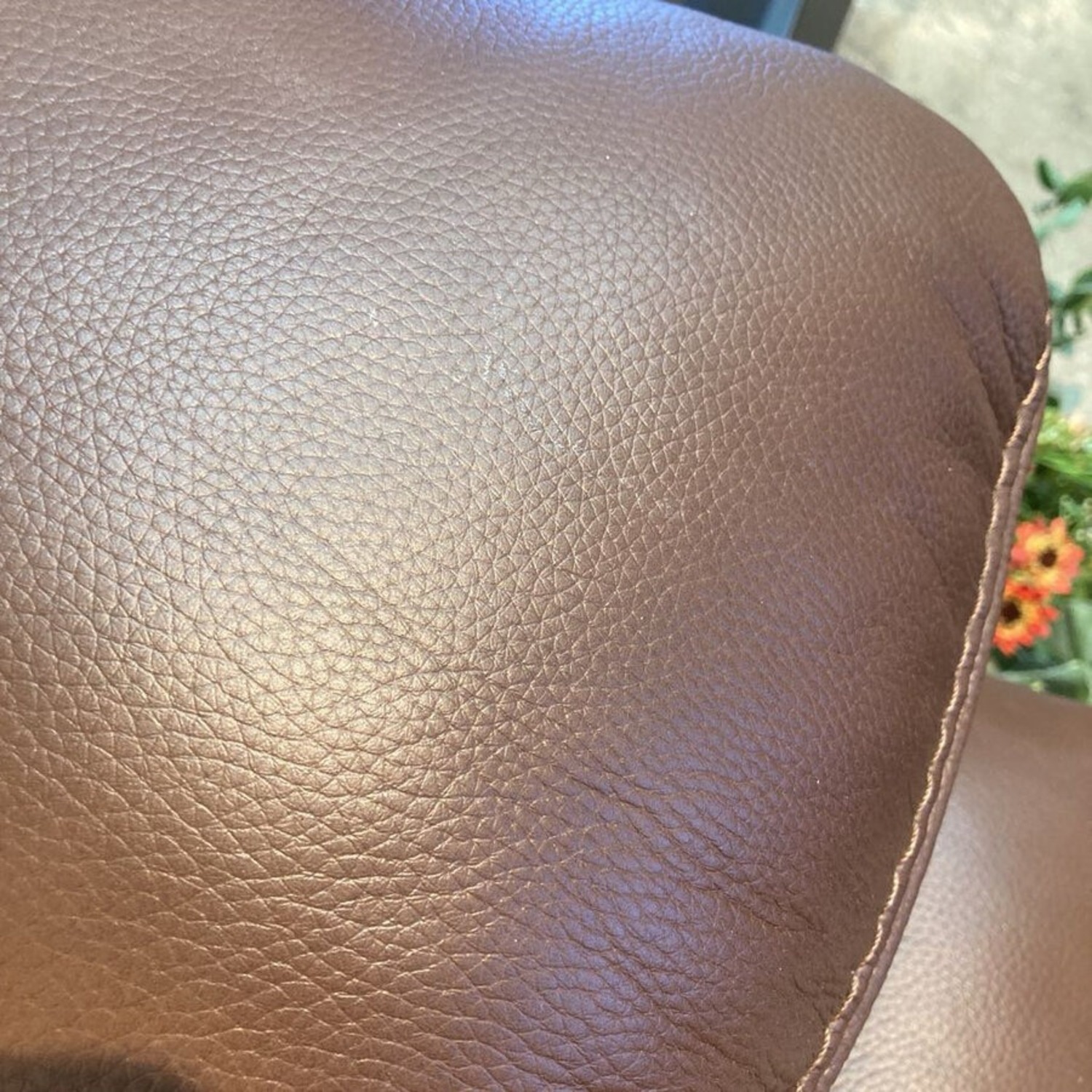 Leather VonRyan Tobacco Power Reclining Sofa - image-10