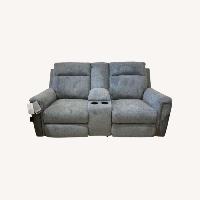 Barnsana Power Reclining Loveseat Gravel