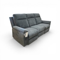 Barnsana Power Reclining Sofa Gravel