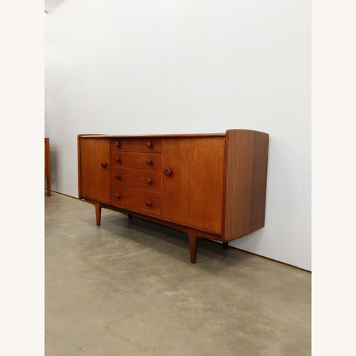 Used Vintage Mid Century Modern Teak Younger Credenza for sale on AptDeco