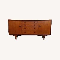 Vintage Mid Century Modern Teak Younger Credenza