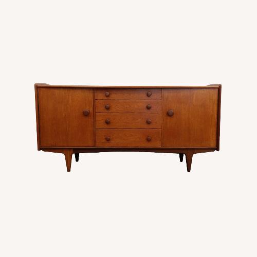 Used Vintage Mid Century Modern Teak Younger Credenza for sale on AptDeco