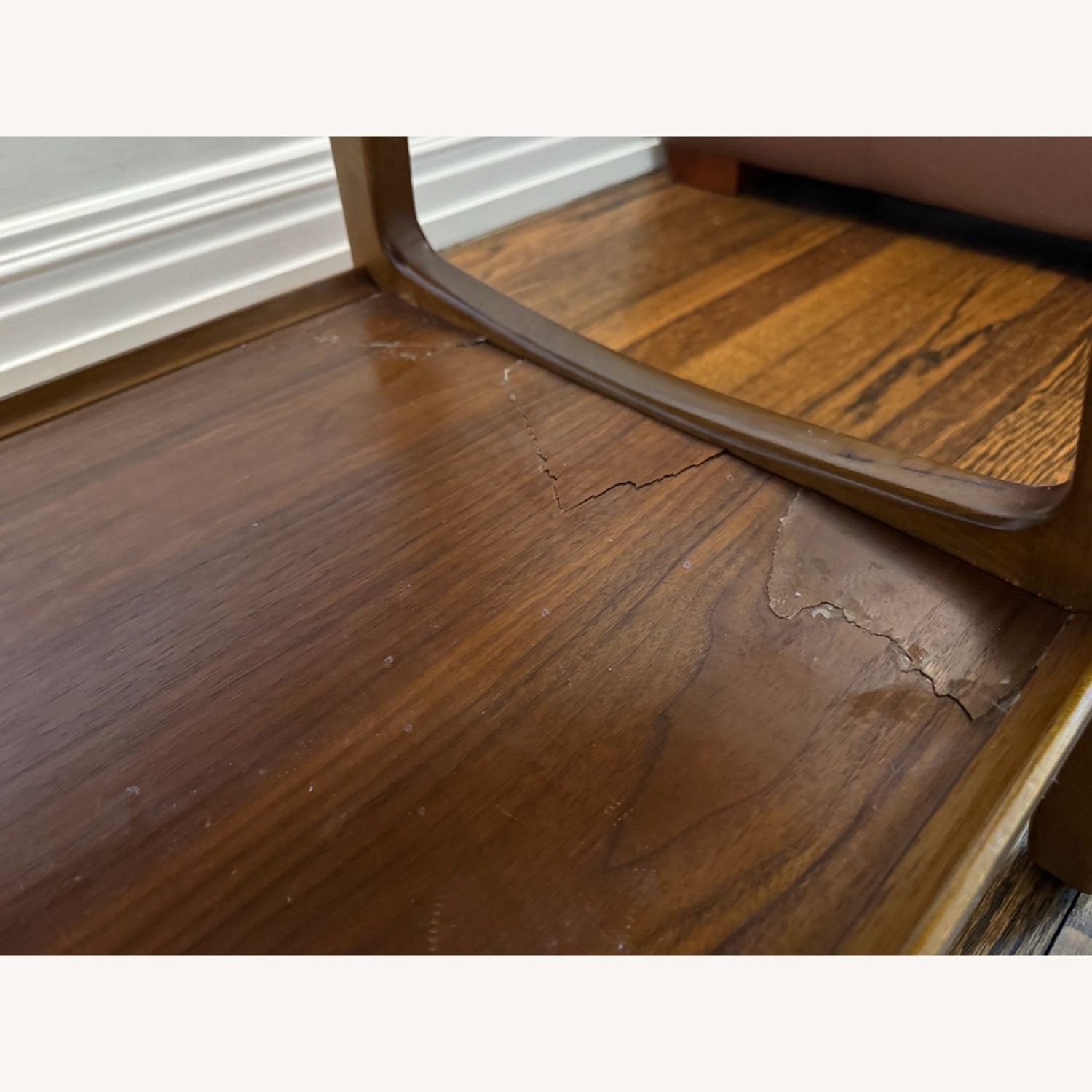 West Elm Reeve Marble & Wood Coffee Table - image-5