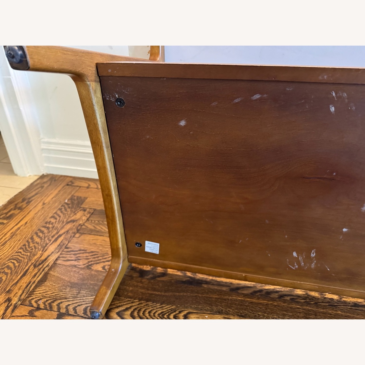 West Elm Reeve Marble & Wood Coffee Table - image-7