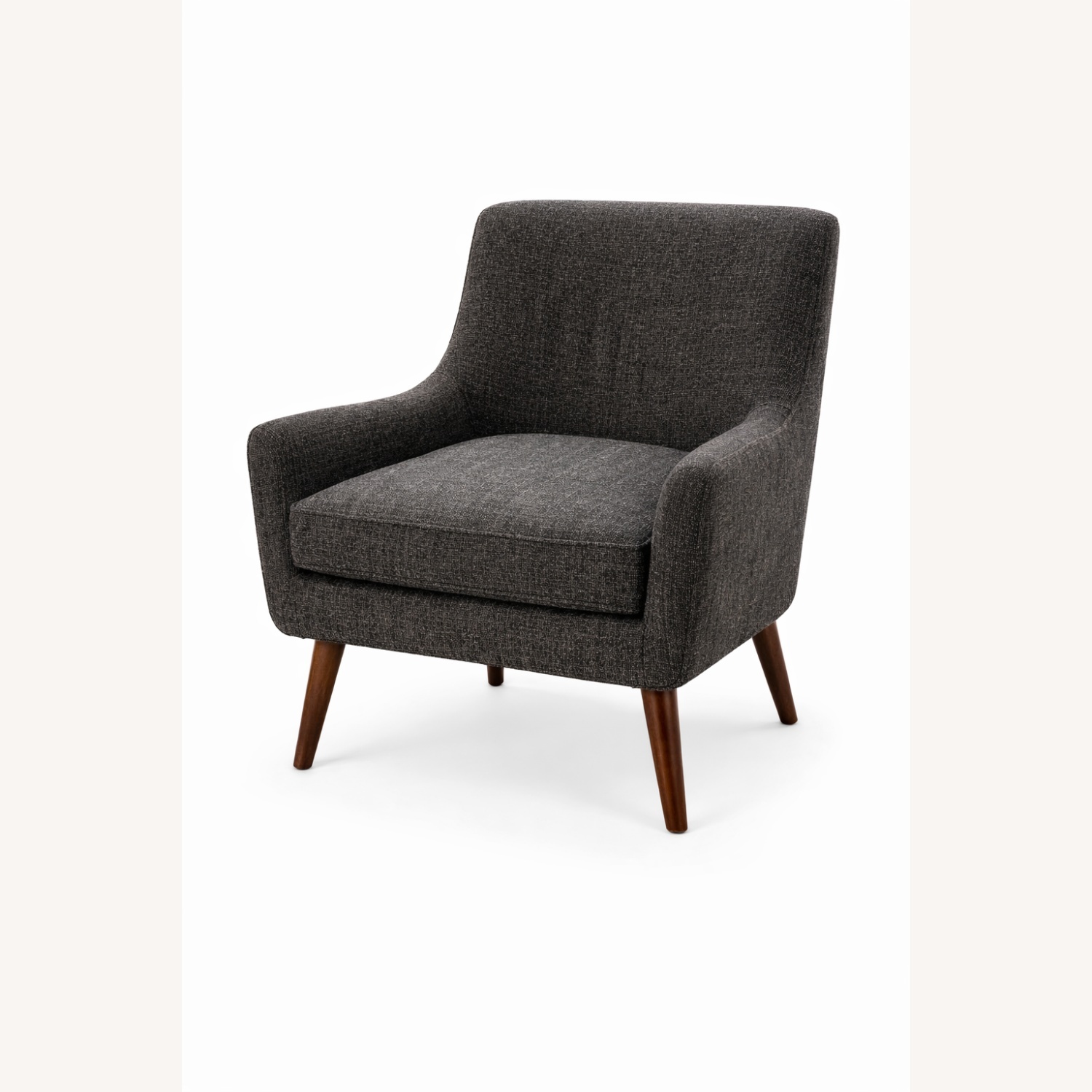 Room & Board Quinn Dark Brown Fabric Accent Chair - image-4