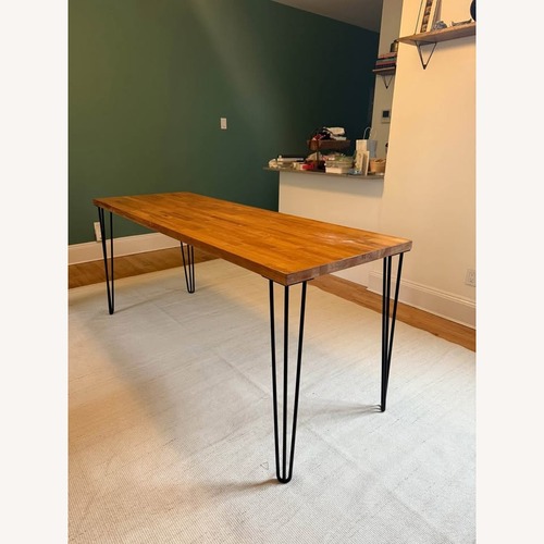 Used Natural Dining Table for sale on AptDeco