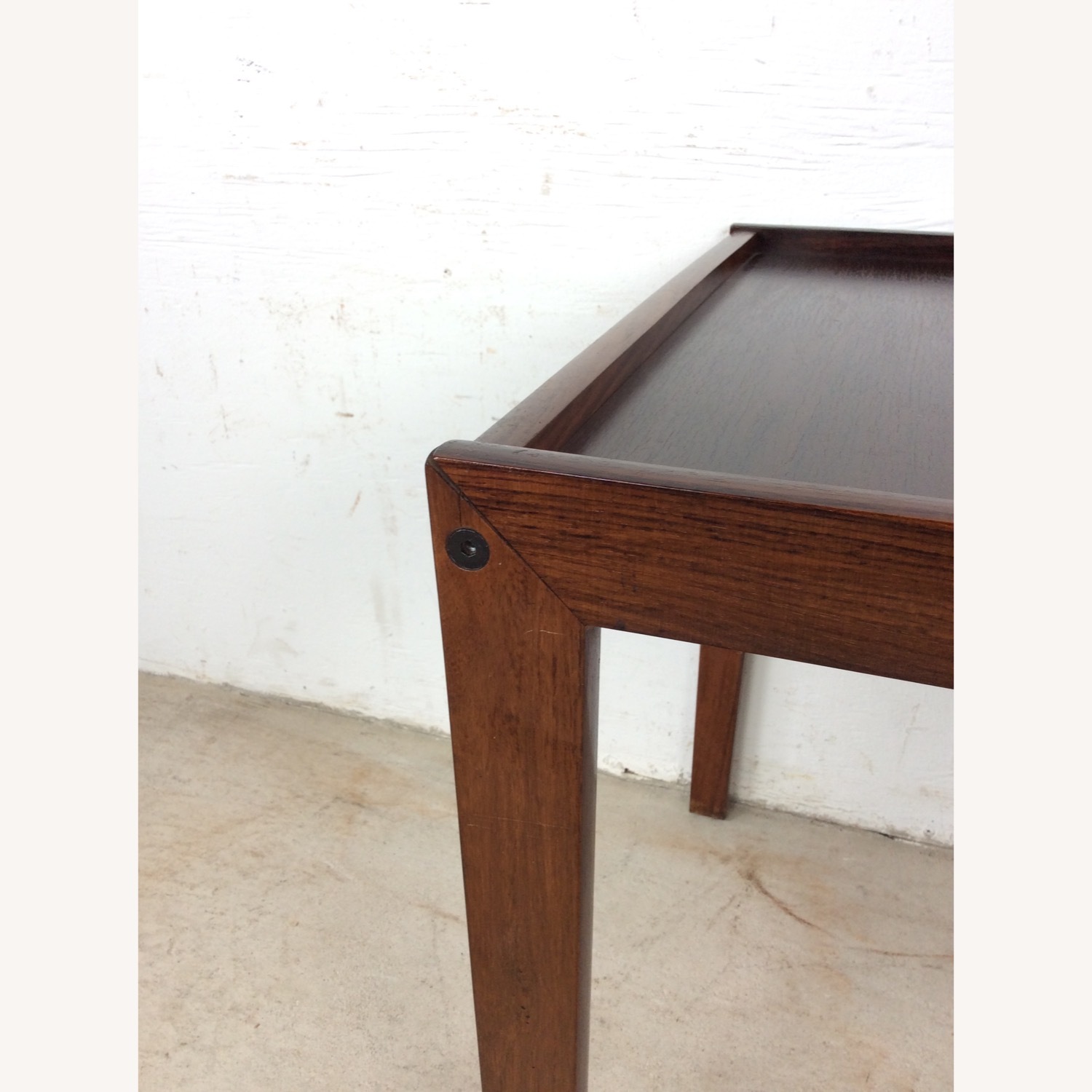 Danish Rosewood Magazine Table with Canvas - image-14