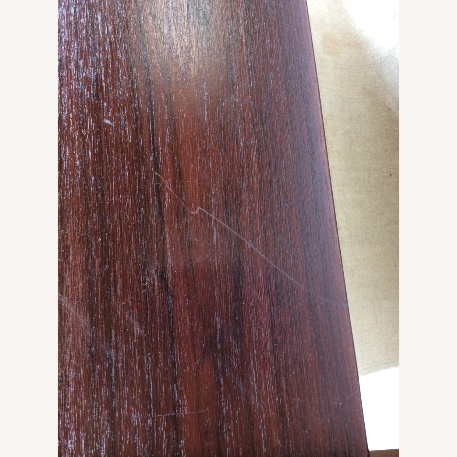 Danish Rosewood Magazine Table with Canvas - image-11