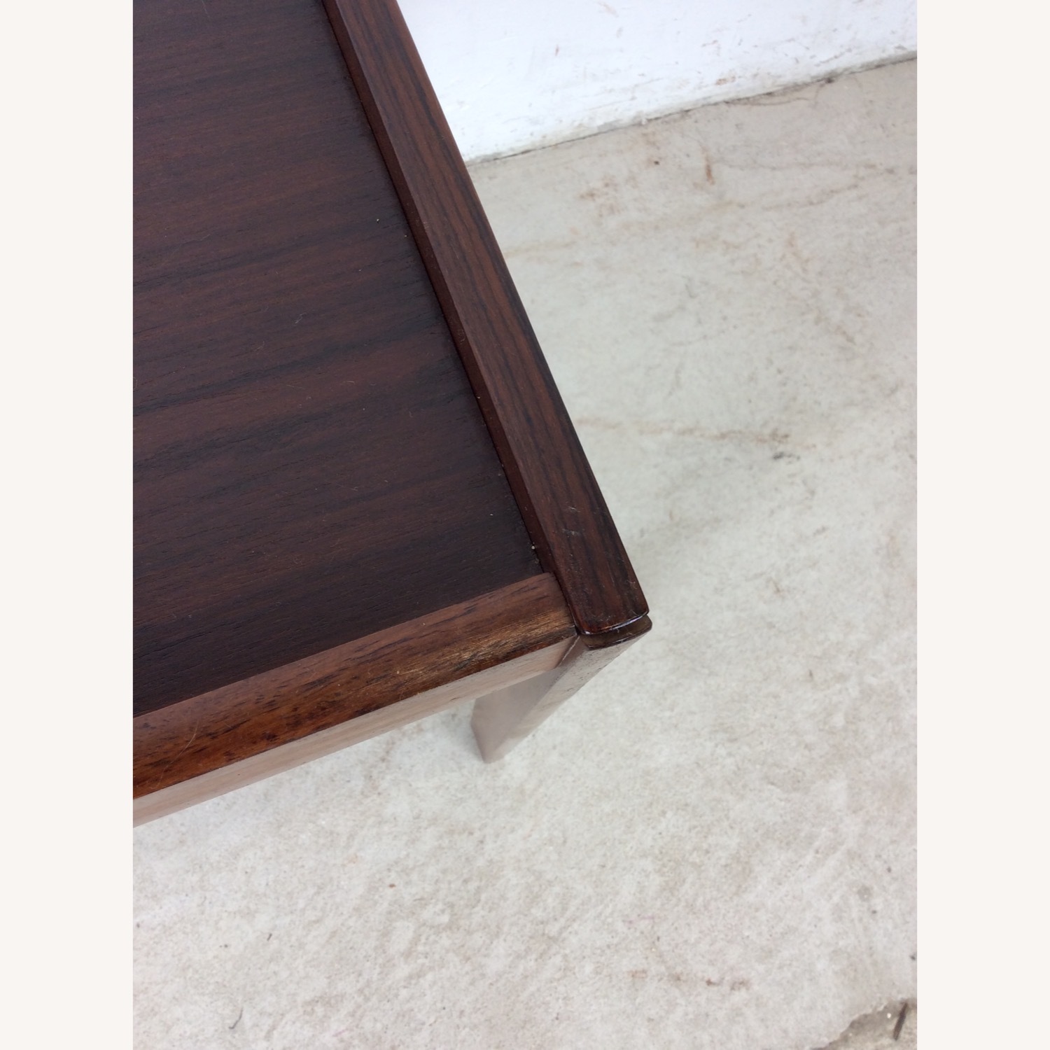 Danish Rosewood Magazine Table with Canvas - image-7