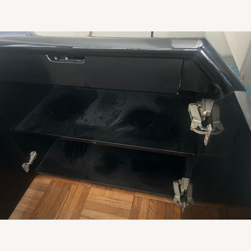 Used Black Lacquer Sideboard for sale on AptDeco