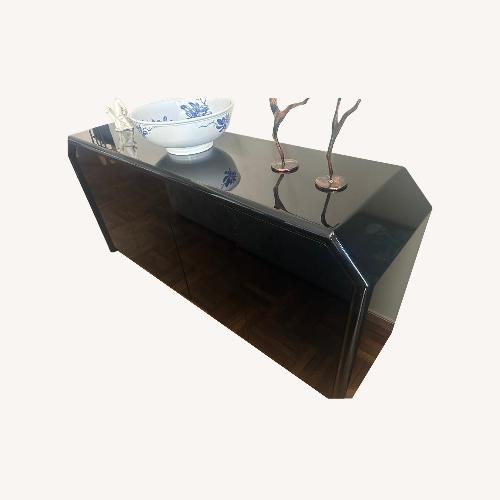 Used Black Lacquer Sideboard for sale on AptDeco