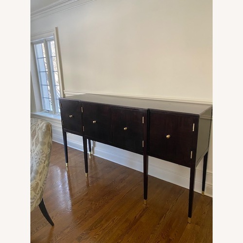 Used Councill Craftsman Dark Brown Wood Sideboard for sale on AptDeco