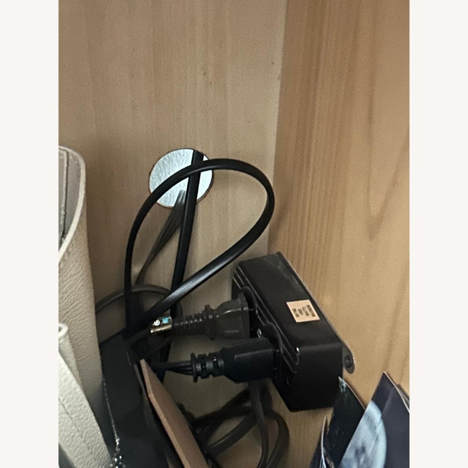 Natural Wood Armoire - image-3