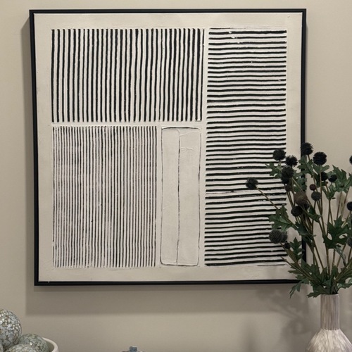 Used Home Goods Black & White Wall Art for sale on AptDeco