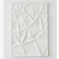 West Elm Paper Mache Geo Panel Wall Art, Panel III