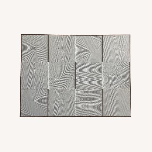 Used White Dimensional Wall Art for sale on AptDeco