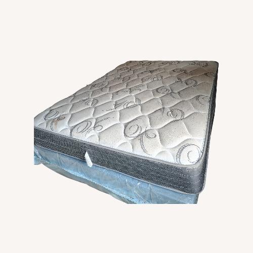 Used White Queen Bed for sale on AptDeco